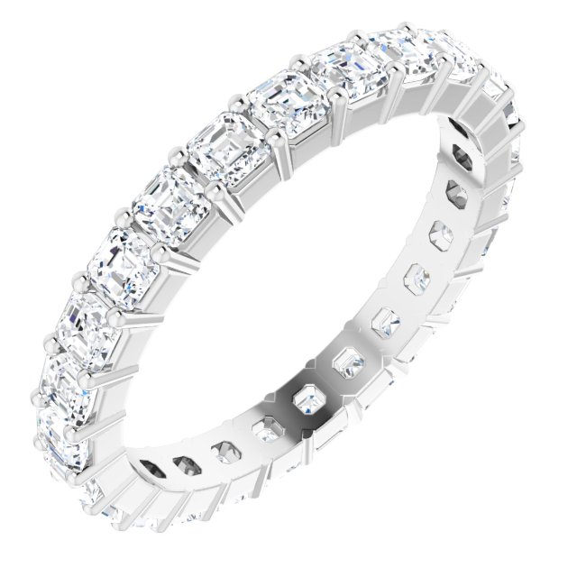 1 7/8 CTW Natural Diamond Eternity Band, 3.12 x 22.32 mm