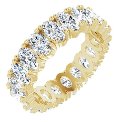 3 5/8 CTW Lab-Grown Diamond Eternity Band, 5.19 mm
