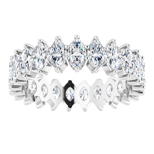 3 CTW Lab-Grown Diamond Eternity Band, 5.51 mm