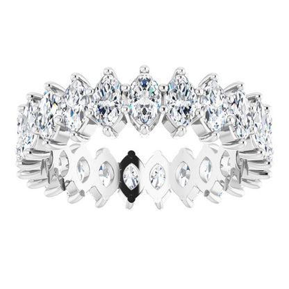3 CTW Lab-Grown Diamond Eternity Band, 5.51 mm