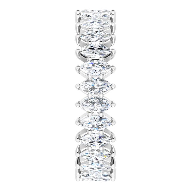 2 CTW Natural Diamond Eternity Band, 3.19 mm