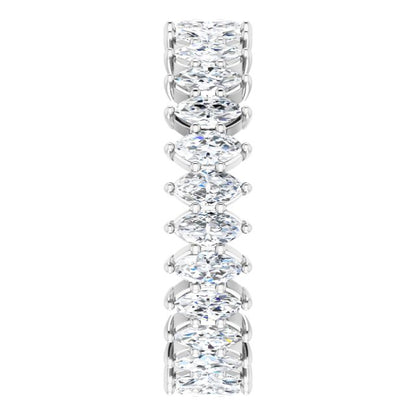 2 CTW Natural Diamond Eternity Band, 3.19 mm