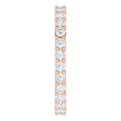 3/4 CTW Lab-Grown Diamond Eternity Band