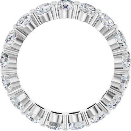 4 CTW Natural Diamond Eternity Band, Shared-Prong