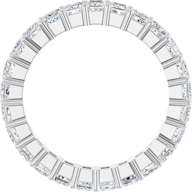 2 1/3 CTW Natural Diamond Eternity Band, 3.45 x 22.64 mm