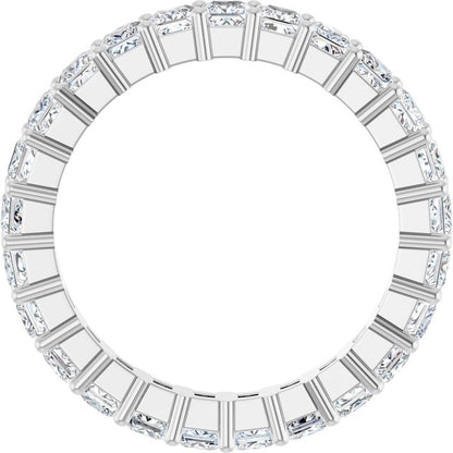 2 1/3 CTW Natural Diamond Eternity Band, 3.45 x 22.64 mm