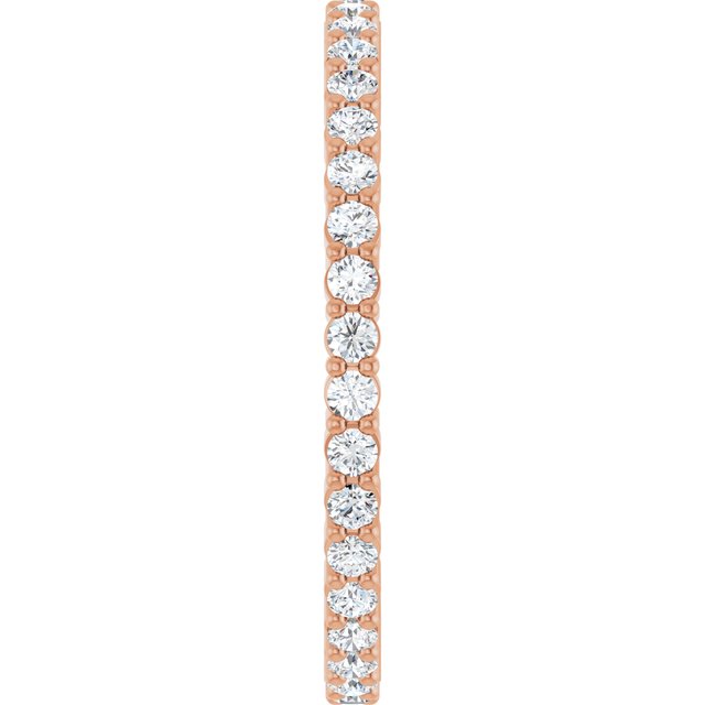 1/2 CTW Lab-Grown Diamond Eternity Band, Style 2