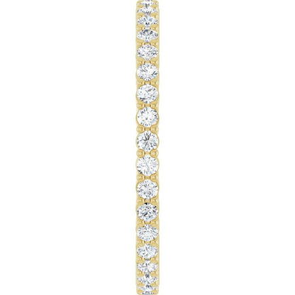 1/2 CTW Lab-Grown Diamond Eternity Band, Style 2