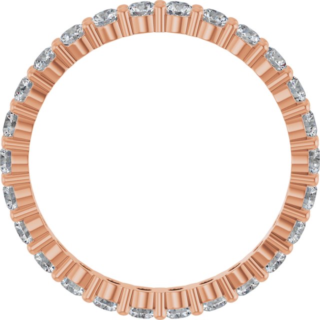 1 CTW Lab-Grown Diamond Eternity Band, Shared-Prong