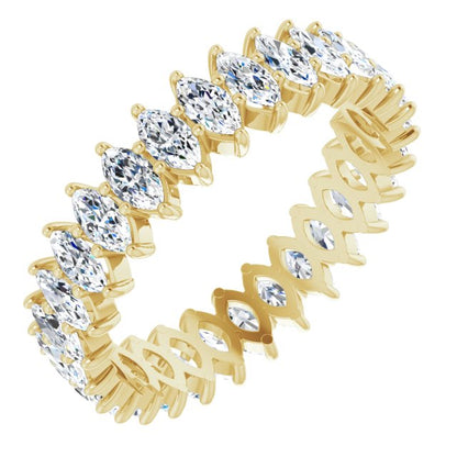 2 CTW Lab-Grown Diamond Eternity Band, 4.85 mm