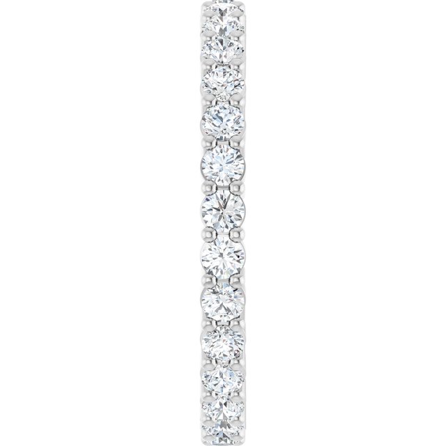 7/8 CTW Natural Diamond Eternity Band, 2.2 mm