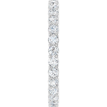 7/8 CTW Natural Diamond Eternity Band, 2.2 mm