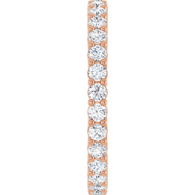 7/8 CTW Lab-Grown Diamond Eternity Band, 2.2 mm