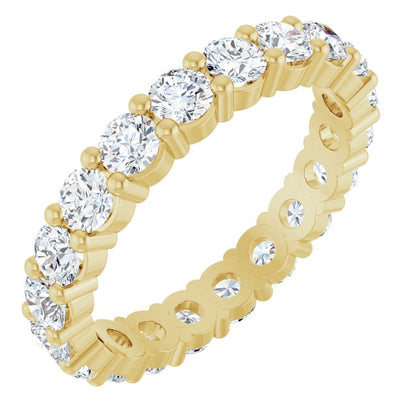 2 CTW Lab-Grown Diamond Eternity Band, 4.83 mm
