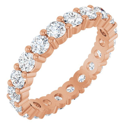 1 3/4 CTW Natural Diamond Eternity Band, 3.1 mm