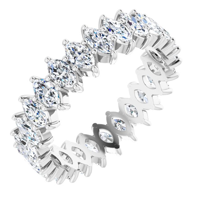 2 1/3 CTW Natural Diamond Eternity Band, 5.18 mm