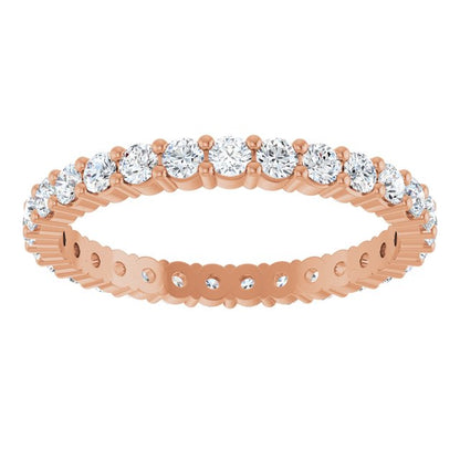 7/8 CTW Lab-Grown Diamond Eternity Band, 2.2 mm