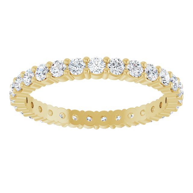 7/8 CTW Lab-Grown Diamond Eternity Band, 2.2 mm