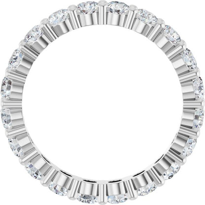 2 CTW Lab-Grown Diamond Eternity Band, 4.83 mm