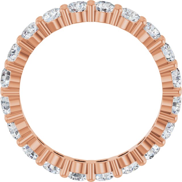 1 3/4 CTW Natural Diamond Eternity Band, 3.1 mm