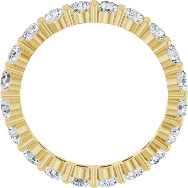 1 3/4 CTW Lab-Grown Diamond Eternity Band, 3.1 mm