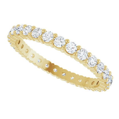 7/8 CTW Lab-Grown Diamond Eternity Band, 2.2 mm