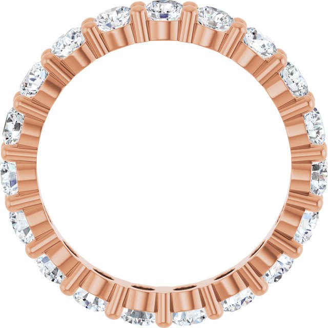 2 1/4 CTW Lab-Grown Diamond Eternity Band, Shared-Prong