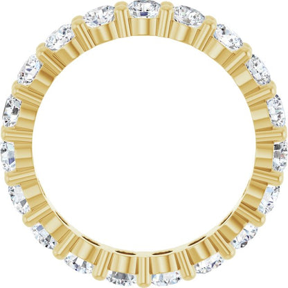2 1/4 CTW Lab-Grown Diamond Eternity Band, Shared-Prong