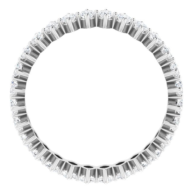 2 CTW Natural Diamond Eternity Band, 3.19 mm