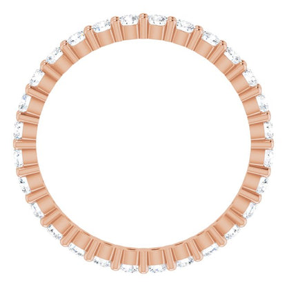 3/4 CTW Lab-Grown Diamond Eternity Band