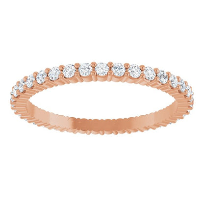 1/2 CTW Lab-Grown Diamond Eternity Band, Style 2