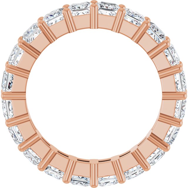4 CTW Lab-Grown Diamond Eternity Band, Shared-Prong