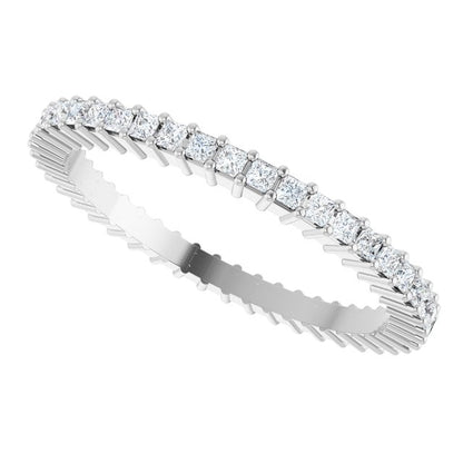 1/2 CTW Lab-Grown Diamond Eternity Band, Style 2