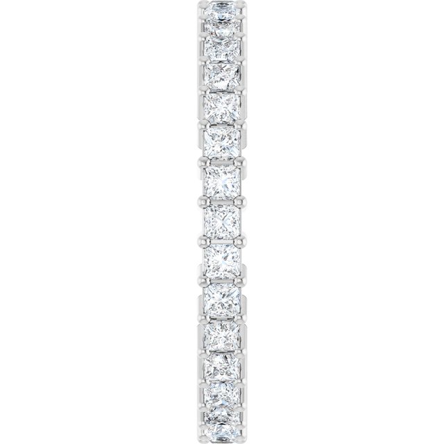 1 1/5 CTW Natural Diamond Eternity Band, 2.48 mm
