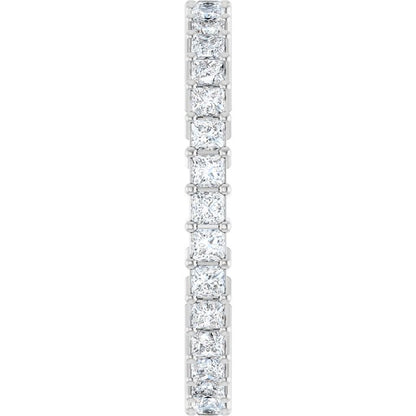 1 1/5 CTW Natural Diamond Eternity Band, 2.48 mm