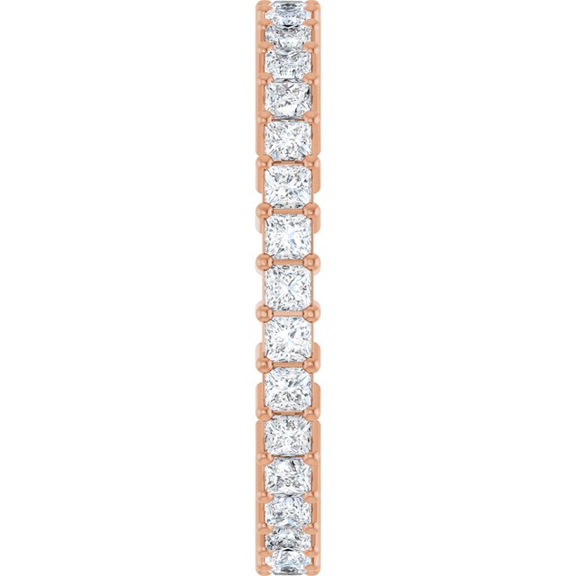 1 1/5 CTW Lab-Grown Diamond Eternity Band, Shared-Prong