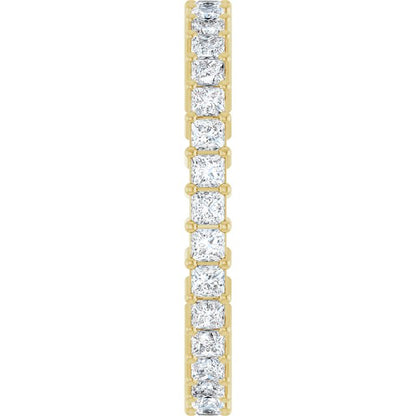 1 1/5 CTW Lab-Grown Diamond Eternity Band, Shared-Prong