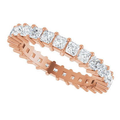 1 9/10 CTW Lab-Grown Diamond Eternity Band, Shared-Prong