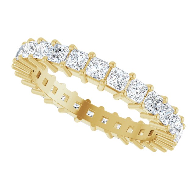 1 9/10 CTW Lab-Grown Diamond Eternity Band, Shared-Prong