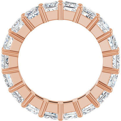 5 CTW Natural Diamond Eternity Band, 5.19 mm, Shared-Prong