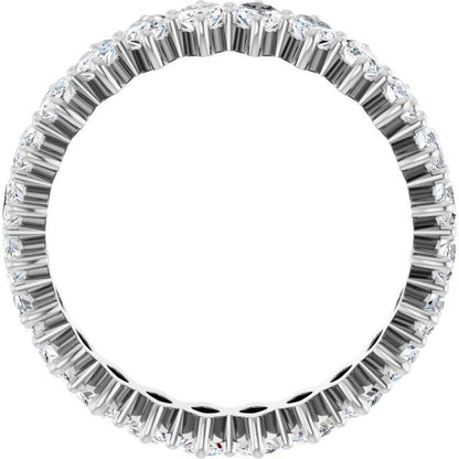3 1/8 CTW Lab-Grown Diamond Eternity Band, 5.5 mm