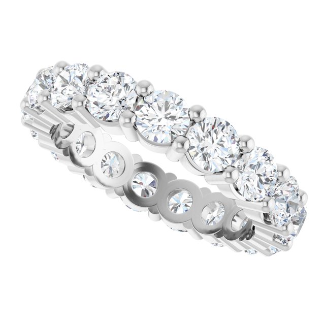 4 CTW Natural Diamond Eternity Band, Shared-Prong