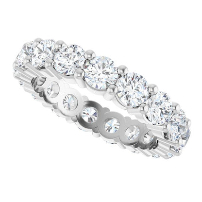 4 CTW Natural Diamond Eternity Band, Shared-Prong