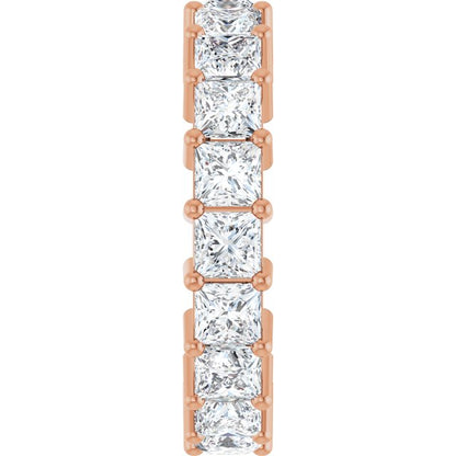 4 3/4 CTW Lab-Grown Diamond Eternity Band, Shared-Prong