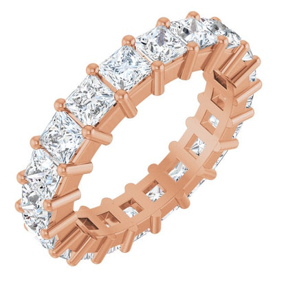 4 CTW Lab-Grown Diamond Eternity Band, Shared-Prong