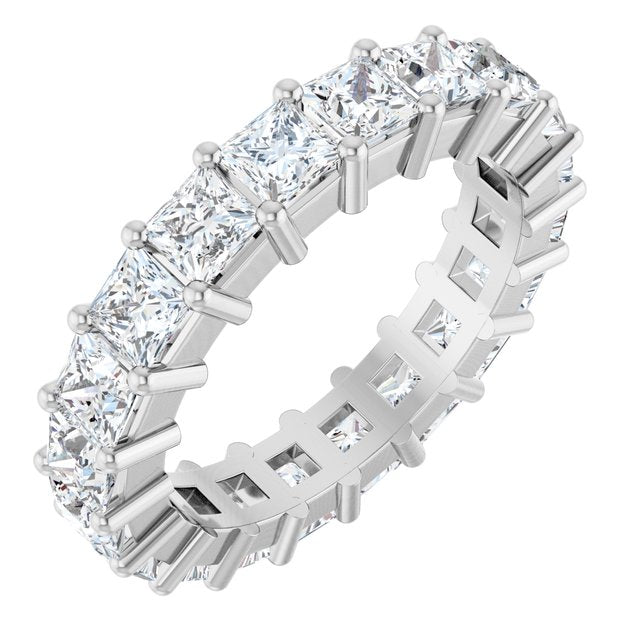 4 CTW Lab-Grown Diamond Eternity Band, Shared-Prong