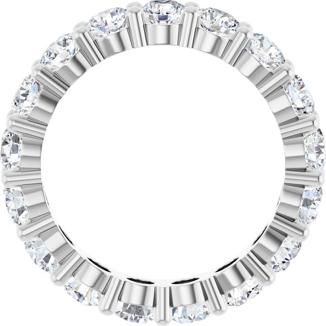 4 CTW Lab-Grown Diamond Eternity Band, Shared-Prong