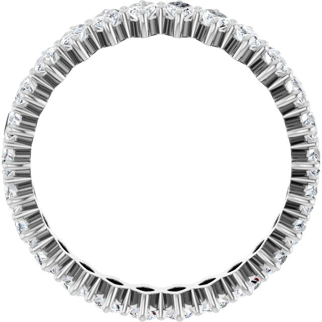 2 3/8 CTW Natural Diamond Eternity Band, 5.18 mm