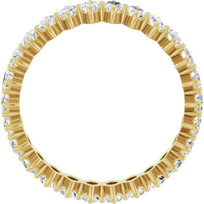 2 3/8 CTW Natural Diamond Eternity Band, 5.18 mm
