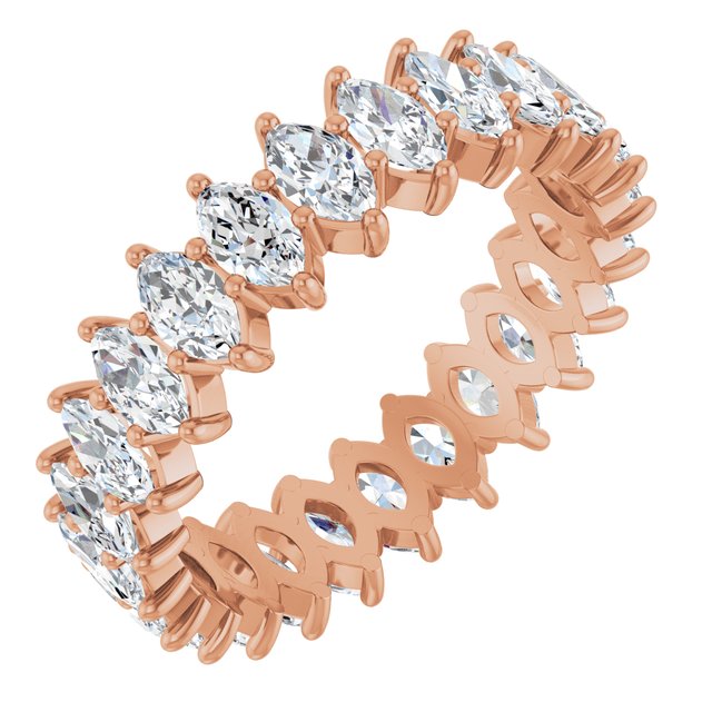3 1/8 CTW Natural Diamond Eternity Band, 5.5 mm